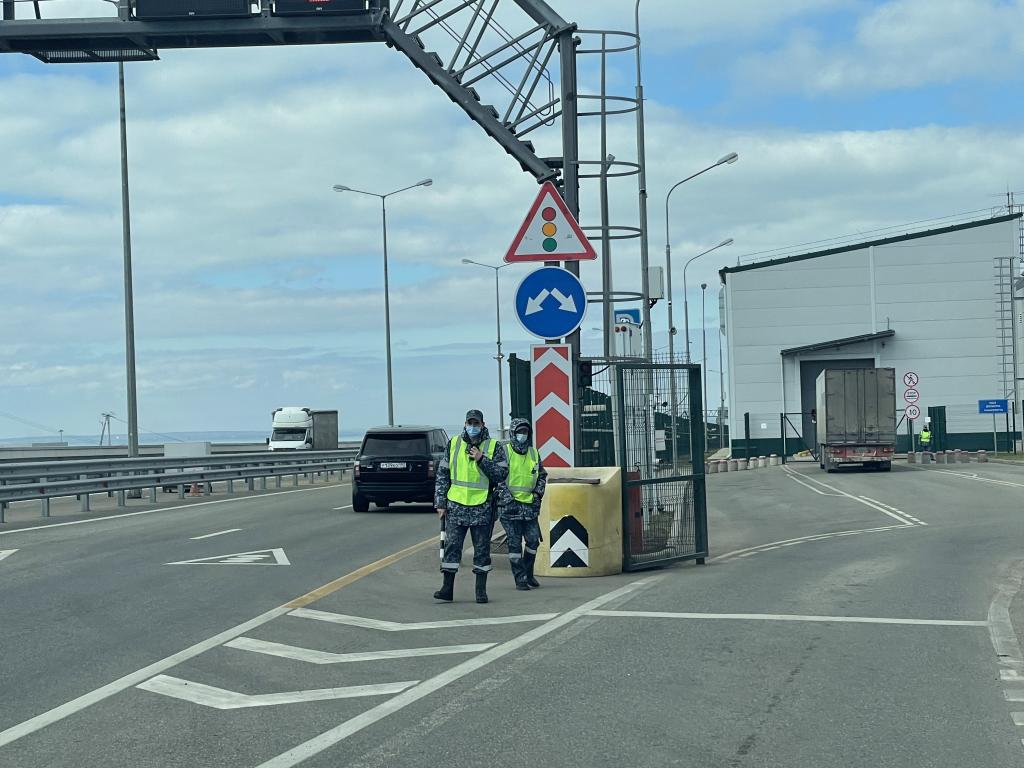Министерство транспорта информирует о возможных ограничениях движения по Крымскому мосту